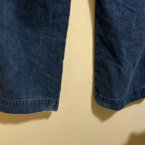 Abercrombie & Fitch Rare Vintage 1892 Wide Leg Flared Jeans Size 6 - Picture 8 of 11